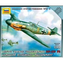 Zvezda 6116 German Fighter "Messershmitt" BF-109 F2 (1:144)