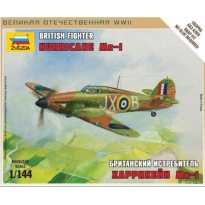 Zvezda 6173 British Fighter "Hurricane Mk.i" (1:144)