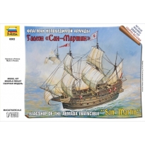 Zvezda 6502 Spanish ship "San Martin" (1:350)