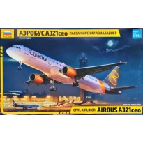 Zvezda 7040 Airbus A321ceo Civil Airliner (1:144)