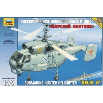 Zvezda 7214 Submarine Hunter Helicopter Ka-27 "Helix A" (1:72)