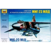 Zvezda 7218 MiG-23 MLD Soviet Fighter Bomber (1:72)