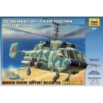 Zvezda 7221 Russian Marine Support Helicopter "Helix B" (1:72)
