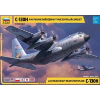 Zvezda 7321 C-130H Hercules (USA, RAF, Poland, Japan, Korea) (1:72)