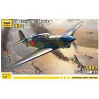 Zvezda 7327 Yak-1 Soviet Fighter (1:72)