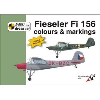 Mark 1 MKD48004 Fieseler Fi 156 Colour and markings and decals (1:48)