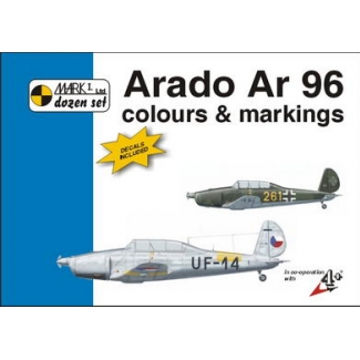 Mark 1 MKD72002 Arado Ar 96 Colour and markings and decals (1:72)