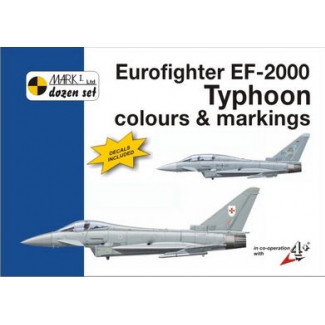 Mark 1 MKD72006 Eurofighter EF-2000 Typhoon Colour and markings and decals (1:72)