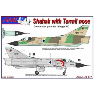 AML A48017 Shahak with Tarmil nose: Konwersja (1:48)