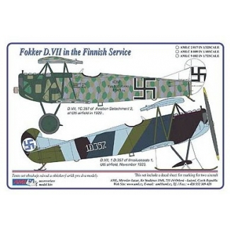 AML C2017 Fokker D.VII in the Finnish Service (1:32)