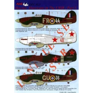 AML D48005 Hawker Hurricane in USSR Part I (1:48)