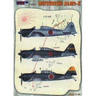 AML D72005 Mitsubishi A6M2-K "Kamikaze" (1:72)