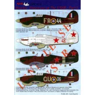 AML D72009 Hawker Hurricane in USSR Part I (1:72)