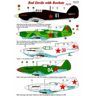 AML D72031 Red Devils with Rockets,Part III (1:72)