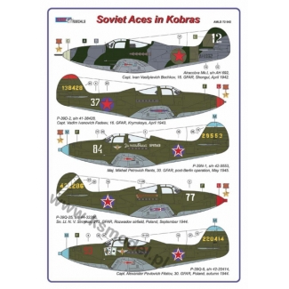 AML D72042 Soviet Aces in Kobras (1:72)