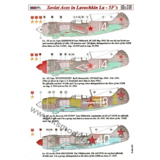 AML D72050 Soviet Aces in Lavochkin La-5F (1:72)