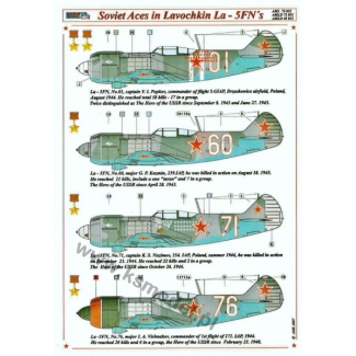 AML D72052 Soviet Aces in Lavochkin La-5FN (1:72)