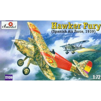 Amodel 72139 Hawker Fury (Spanish Air Force 1939) (1:72)