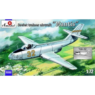 Amodel 72232 Soviet trainer aircraft Yak-32 "Mantis" (1:72)