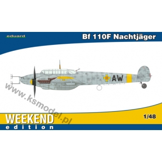 Eduard 84145 Bf 110F Nachtjäger - Weekend Edition (1:48)