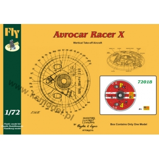Avrocar Racer X RS (1:72)