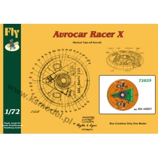 Avrocar Racer X  Boa Agency (1:72)