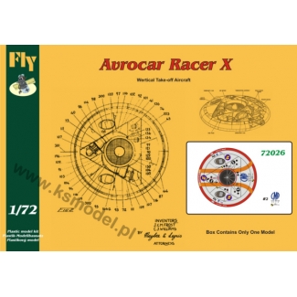 Avrocar Racar X CMR (1:72)