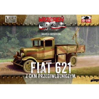 First to Fight Polski Fiat 621 z ckm przeciwlotniczym (1:72)