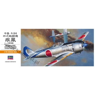 Hasegawa 00134 Nakajima Ki 84 Hayate "Frank"(A4) (1:72)