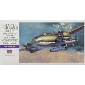 Hasegawa 00550 Mitsubishi G4M2E Type 1 Attack Bomber (Betty) (1:72)