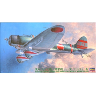 Hasegawa 09056 Aichi D3A1 Type 99 "Val" Model 11 'Midway Island' (1:48)