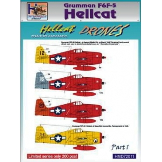 F6F-5 Hellcat Drones, Pt.1 (1:72)