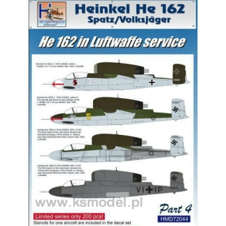 He 162 in Luftwaffe Service Pt.4 (1:72)