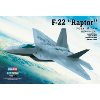 Hobby Boss 80210 F-22A Raptor (1:72)