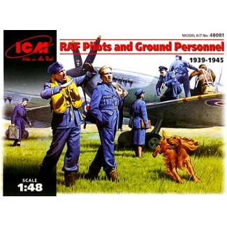 RAF Pilots and Ground Personnel (1939-1945) (1:48)