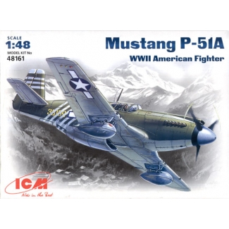 P-51A Mustang WWII U.S. Air Forces (1:48)
