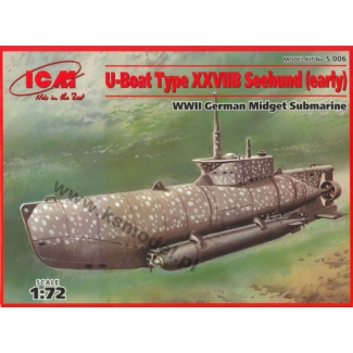 U-Boat Type XXVIIB Seehund (early) (1:72)
