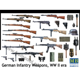 Master Box MB35115 German Infantry Weapons WWII era (1:35)