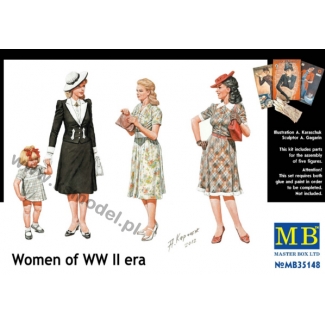 Master Box MB35148 Women of WW II era (1:35)