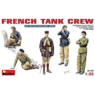 MiniArt 35105 French Tank Crew (1:35)