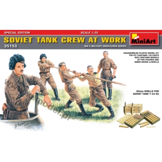 MiniArt 35153 Soviet Tank Crew At Work (1:35)