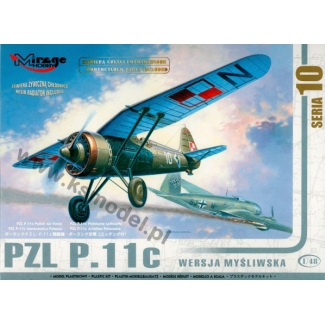 Mirage Hobby 481001 PZL P.11c Wersja Myśliwska (1:48)