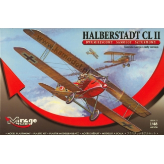 Mirage Hobby 481306 Halberstadt CL II wczesny (1:48)