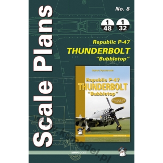 Scale Plans No. 8 Republic P-47 D/N Thunderbolt