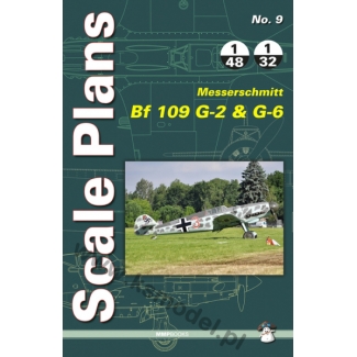 Scale Plans No. 9 Messerschmitt Bf109G-2 & G-6