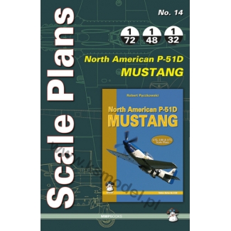 Scale Plans No.14 North American P-51D Mustang (1:72,1:48,1:32)