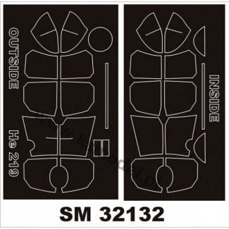 Mini Mask SM32132 Heinkel He 219A-2/5/7 Uhu (1:32)