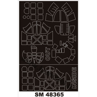 Mini Mask SM48365 Fiat BR.20M (1:48)