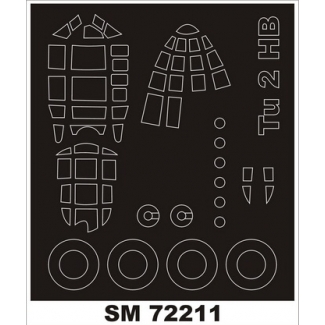 Mini Mask SM72211 Tu-2 (1:72)