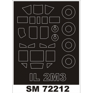 Mini Mask SM72212 Il-2m3 (1:72)